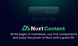 Featured image of post Nuxt Contentでブログもどきを作ってみた